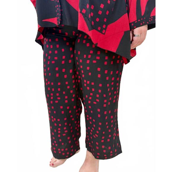 NEW IGUANA LIDER bb side button pants in black